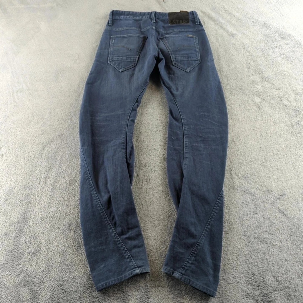 G Star Raw Arc 3D Slim Jeans Mens 27x32 Blue Moto Twisted Streetwear Grunge
